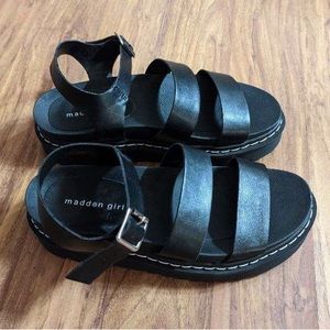 Madden Girl Dazze Women’s Leather Sandals